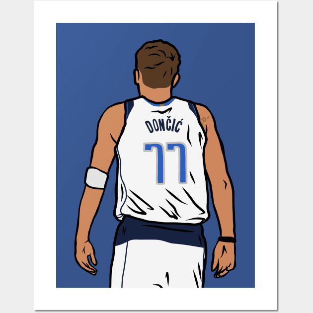 Luka Back-To Wall Art by rattraptees